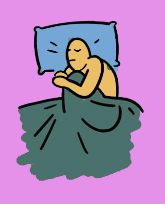 Sleep pose Cancer