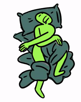 Sleep pose Sagittarius